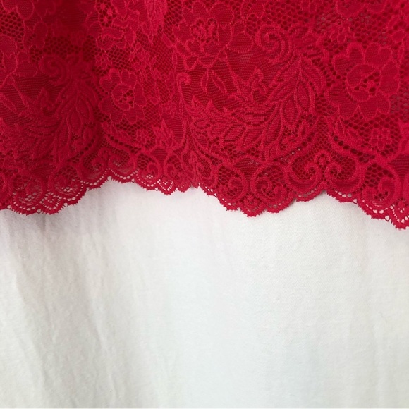 ARITZIA Wilfred magenta lace racerback tank. Size XS. - Picture 6 of 8